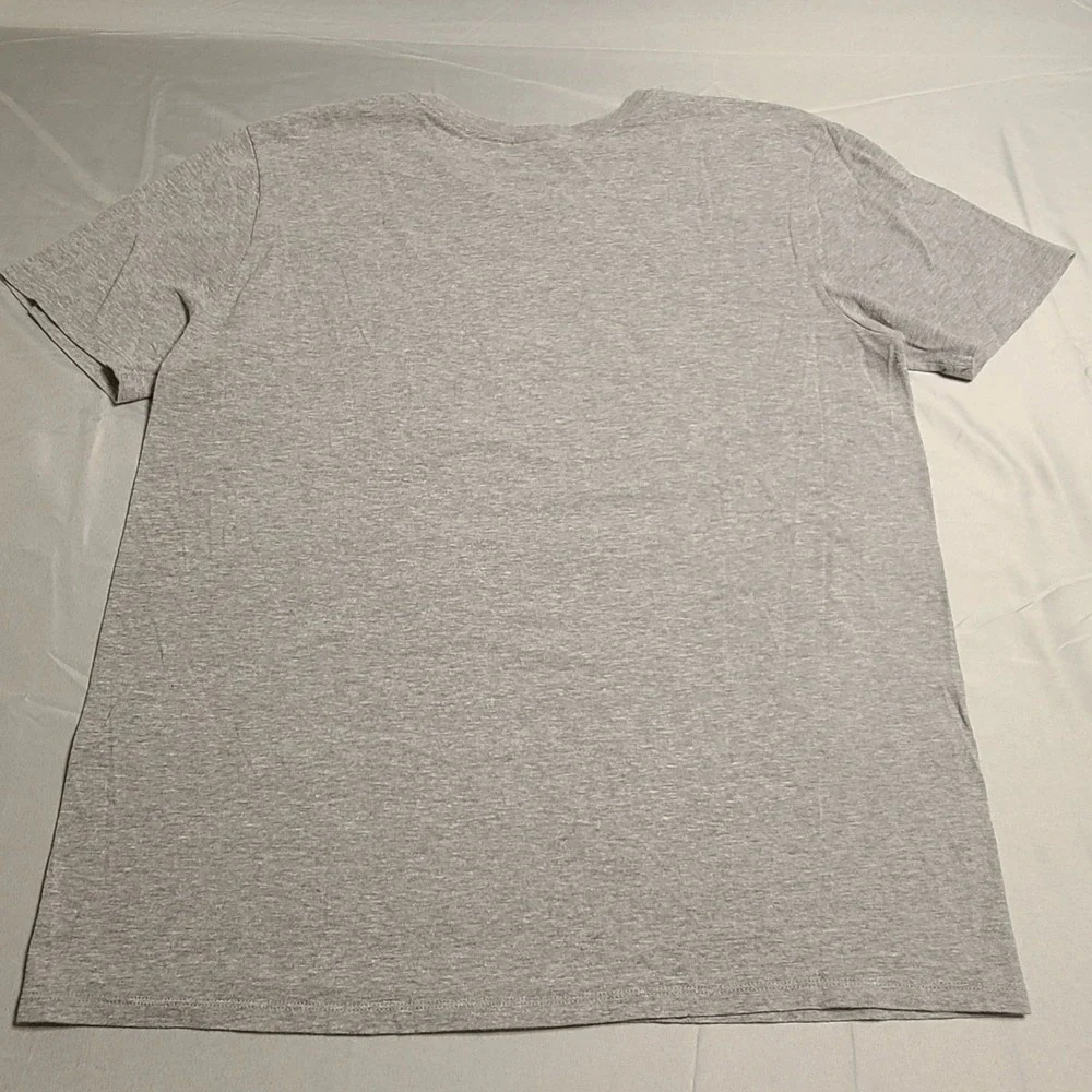 Nike T‎ Shirt Large NY Yankees Baseball MLB Opening Day Grey Home Run
